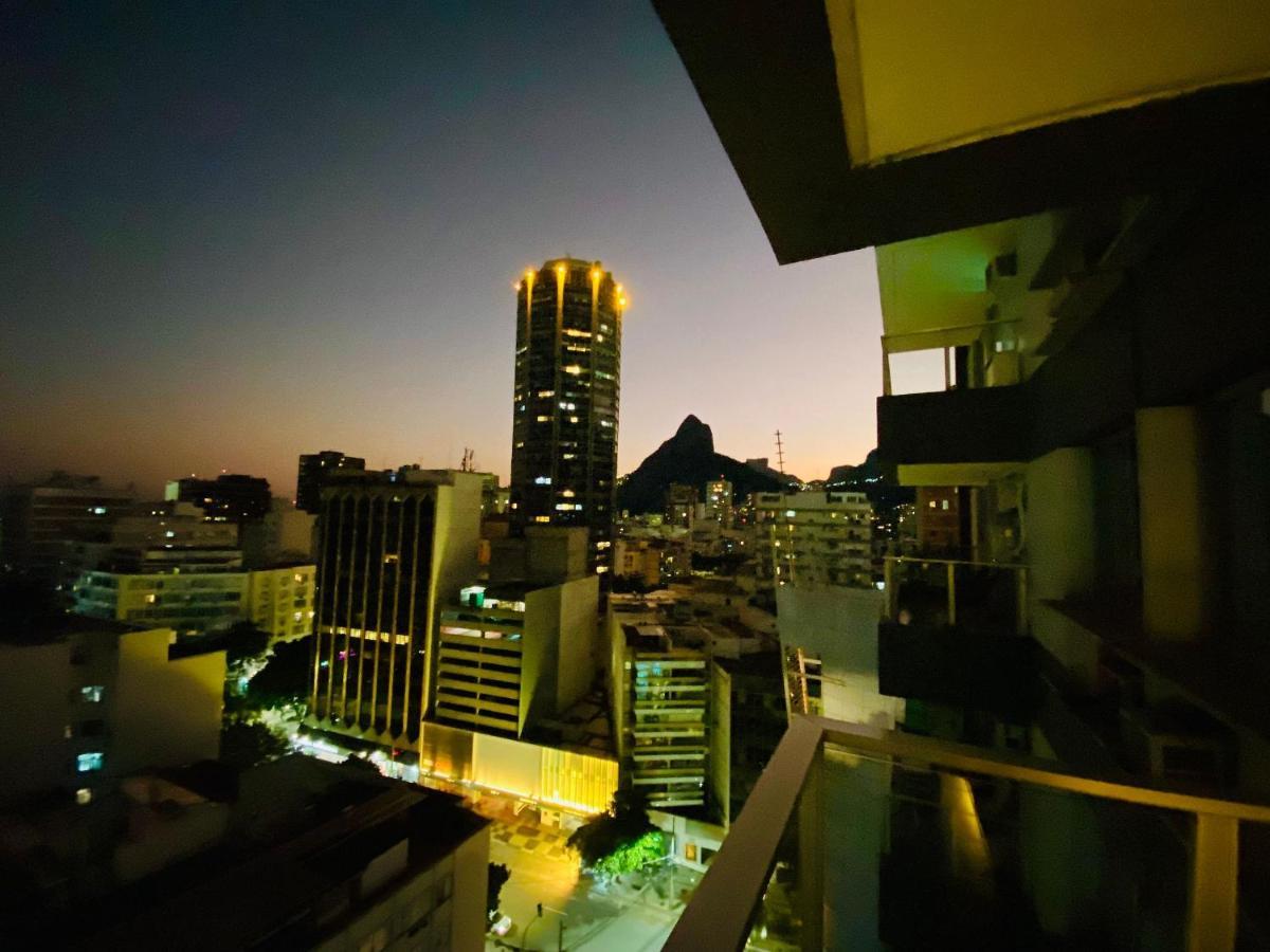 Jumpinbed - Leblon Flat Service - Sala E Quarto Com Varanda E Vista Do Mar. Rio de Janeiro Exterior foto