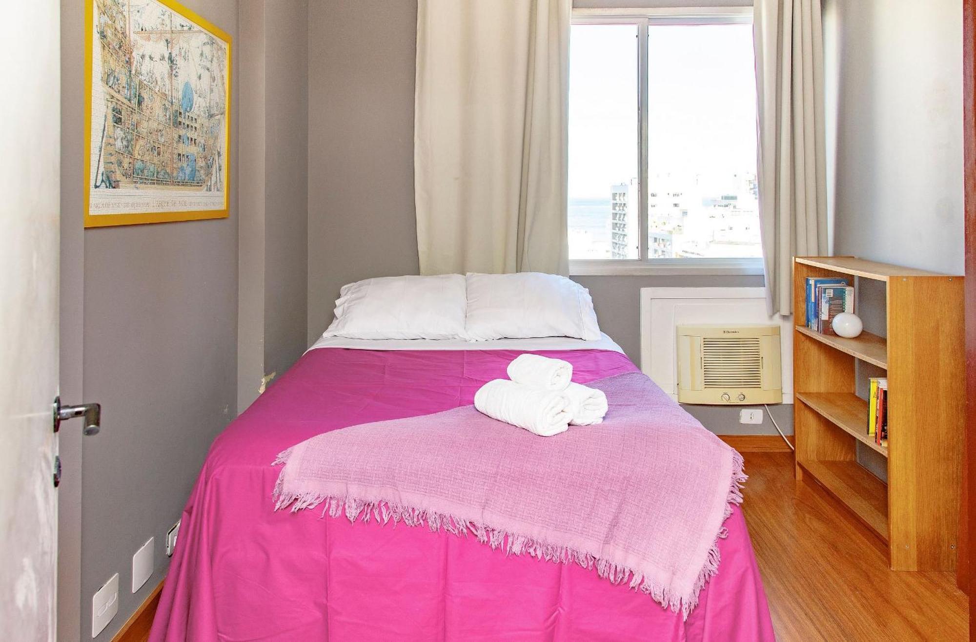 Jumpinbed - Leblon Flat Service - Sala E Quarto Com Varanda E Vista Do Mar. Rio de Janeiro Exterior foto